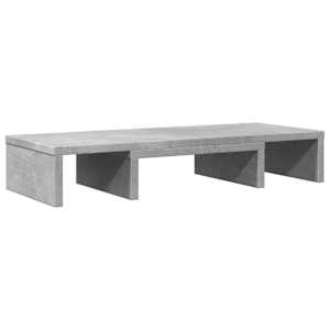 Stojan na monitor betonově šedý 60x24x10,5 cm kompozitní dřevo - obrázek 6