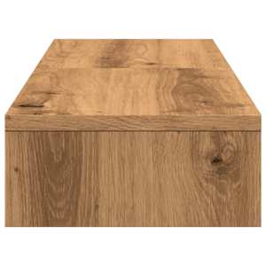 Stojan na monitor dub artisan 80x24x10,5 cm kompozitní dřevo - obrázek 5