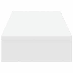 Stojan na monitor bílý 100 x 27 x 10 cm kompozitní dřevo - obrázek 5