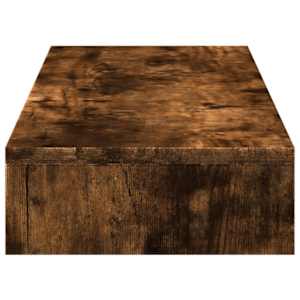 Stojan na monitor kouřový dub 100 x 27 x 10 cm kompozitní dřevo - obrázek 5