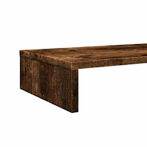 Stojan na monitor kouřový dub 100 x 27 x 10 cm kompozitní dřevo - obrázek 7