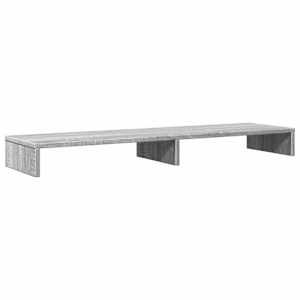 Stojan na monitor šedý sonoma 100 x 27 x 10 cm kompozitní dřevo - obrázek 6