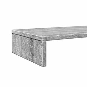 Stojan na monitor šedý sonoma 100 x 27 x 10 cm kompozitní dřevo - obrázek 7