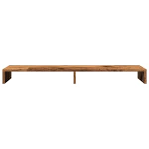 Stojan na monitor old wood 100 x 27 x 10 cm kompozitní dřevo - obrázek 4