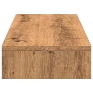 Stojan na monitor dub artisan 100 x 27 x 10 cm kompozitní dřevo - obrázek 5