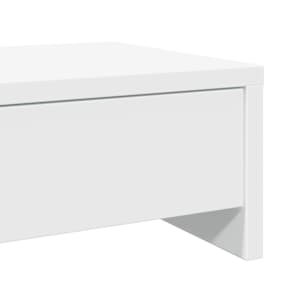 Stojan na monitor se zásuvkami bílý 50 x 27 x 15 cm kompozit - obrázek 8