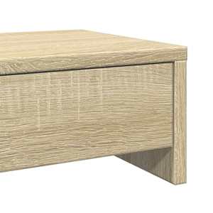 Stojan na monitor se zásuvkami dub sonoma 50x27x15 cm kompozit - obrázek 8