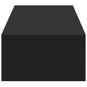 Stojan na monitor se zásuvkami černý 100x27x15 cm kompozit - obrázek 6