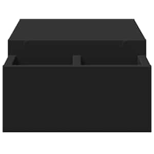 Stojan na monitor s úložným prostorem černý 70x27x15cm kompozit - obrázek 5
