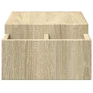 Stojan na monitor s úložným prostorem dub sonoma 70x27x15 cm - obrázek 5