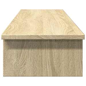 Stojan na monitor dub sonoma 100 x 27 x 15 cm kompozitní dřevo - obrázek 5