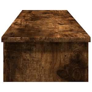 Stojan na monitor kouřový dub 100 x 27 x 15 cm kompozitní dřevo - obrázek 5