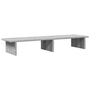 vidaXL monitorialus, hall Sonoma tamm, 100 x 27 x 15 cm, tehispuit