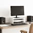  vidaXL fehér szerelt fa monitorállvány 42 x 24 x 16 cm termék 2. képe