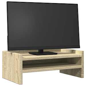vidaXL Monitor Stand Sonoma Oak 42x24x16 cm Engineered Wood