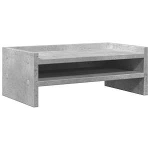 vidaXL monitorialus, betoonhall, 42x24x16 cm, tehispuit
