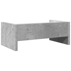 Stojan na monitor betonově šedý 42x24x16 cm kompozitní dřevo - obrázek 6