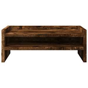 Stojan na monitor kouřový dub 42 x 24 x 16 cm kompozitní dřevo - obrázek 4