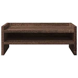 Stojan na monitor hnědý dub 42 x 24 x 16 cm kompozitní dřevo - obrázek 4