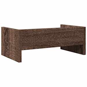 Stojan na monitor hnědý dub 42 x 24 x 16 cm kompozitní dřevo - obrázek 6