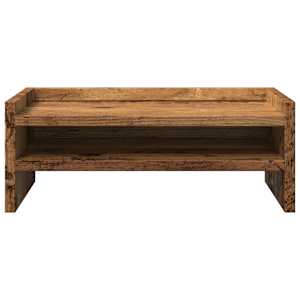 Stojan na monitor old wood 42 x 24 x 16 cm kompozitní dřevo - obrázek 4