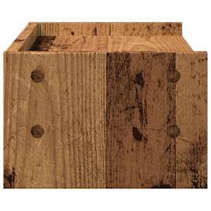 Stojan na monitor old wood 42 x 24 x 16 cm kompozitní dřevo - obrázek 5