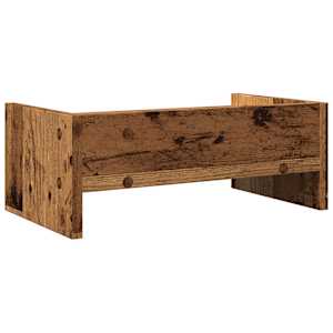 Stojan na monitor old wood 42 x 24 x 16 cm kompozitní dřevo - obrázek 6