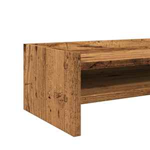 Stojan na monitor old wood 42 x 24 x 16 cm kompozitní dřevo - obrázek 7