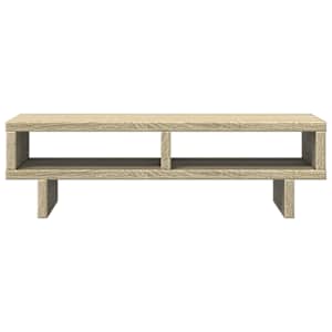 Stojan na monitor dub sonoma 50 x 27 x 15 cm kompozitní dřevo - obrázek 4