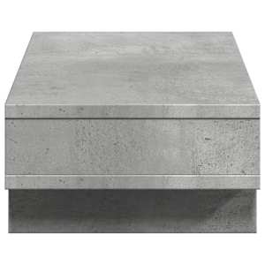 Stojan na monitor betonově šedý 50x27x15 cm kompozitní dřevo - obrázek 5