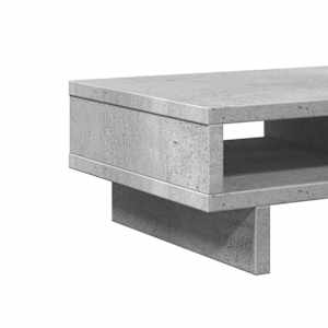 Stojan na monitor betonově šedý 50x27x15 cm kompozitní dřevo - obrázek 7