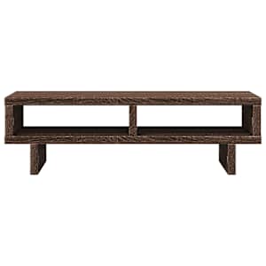 Stojan na monitor hnědý dub 50 x 27 x 15 cm kompozitní dřevo - obrázek 4