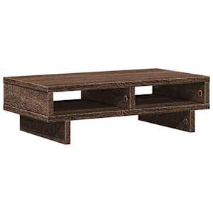 Stojan na monitor hnědý dub 50 x 27 x 15 cm kompozitní dřevo - obrázek 6