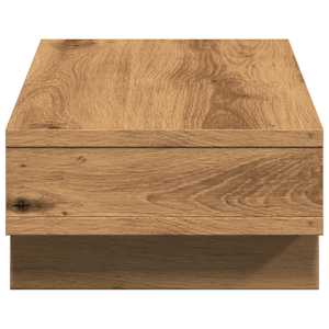Stojan na monitor dub artisan 50 x 27 x 15 cm kompozitní dřevo - obrázek 5