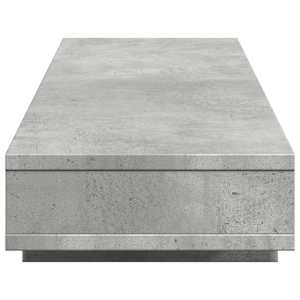 Stojan na monitor betonově šedý 100x27x15 cm kompozitní dřevo - obrázek 5