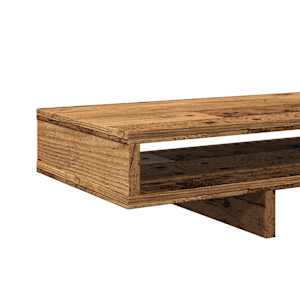 Stojan na monitor old wood 100 x 27 x 15 cm kompozitní dřevo - obrázek 7