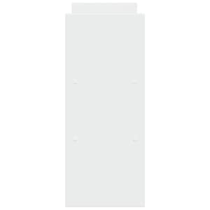 Stolní organizér nastavitelný bílý 40 x 17 x 41 cm kompozit - obrázek 5