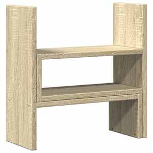 Stolní organizér nastavitelný dub sonoma 40x17x41 cm kompozit - obrázek 6