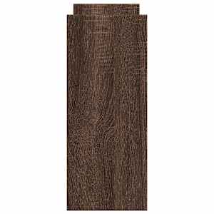 Stolní organizér nastavitelný hnědý dub 40x17x41 cm kompozit - obrázek 5
