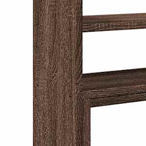 Stolní organizér nastavitelný hnědý dub 40x17x41 cm kompozit - obrázek 8
