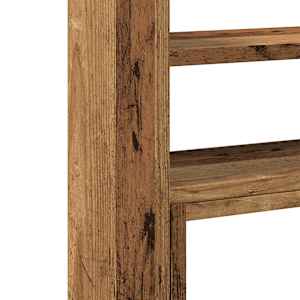 Stolní organizér nastavitelný old wood 40 x 17 x 41 cm kompozit - obrázek 8
