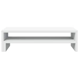 Stojan na monitor bílý 54 x 22 x 15 cm kompozitní dřevo - obrázek 4
