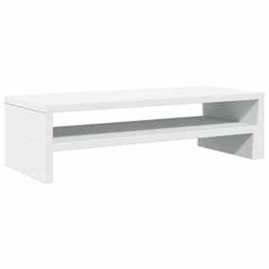 Stojan na monitor bílý 54 x 22 x 15 cm kompozitní dřevo - obrázek 6