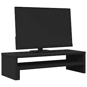 Stojan na monitor černý 54 x 22 x 15 cm kompozitní dřevo - obrázek 3