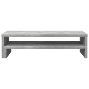 Stojan na monitor betonově šedý 54x22x15 cm kompozitní dřevo - obrázek 4