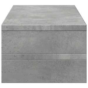 Stojan na monitor betonově šedý 54x22x15 cm kompozitní dřevo - obrázek 5