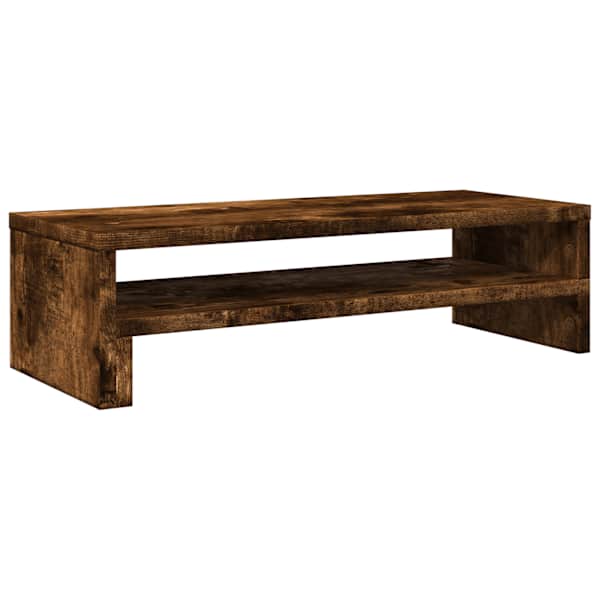 vidaXL monitorialus, suitsutatud tamm, 54x22x15 cm, tehispuit