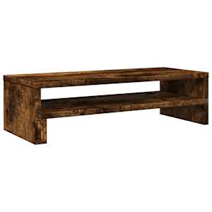 Stojan na monitor kouřový dub 54 x 22 x 15 cm kompozitní dřevo - obrázek 2