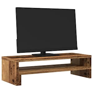 Stojan na monitor old wood 54 x 22 x 15 cm kompozitní dřevo - obrázek 3