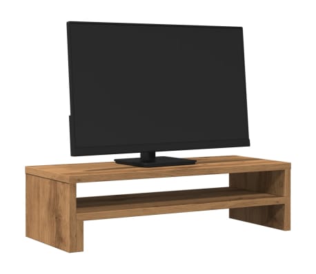 vidaXL Monitor Stand Artisian Oak 54x22x15 cm Engineered Wood